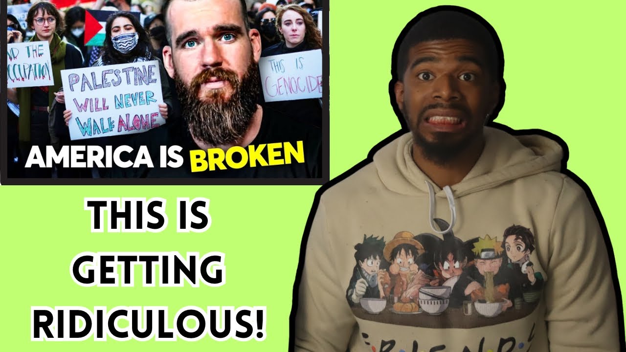 AMERICAN REACTS TO (Isaac Butterfield) America is Broken