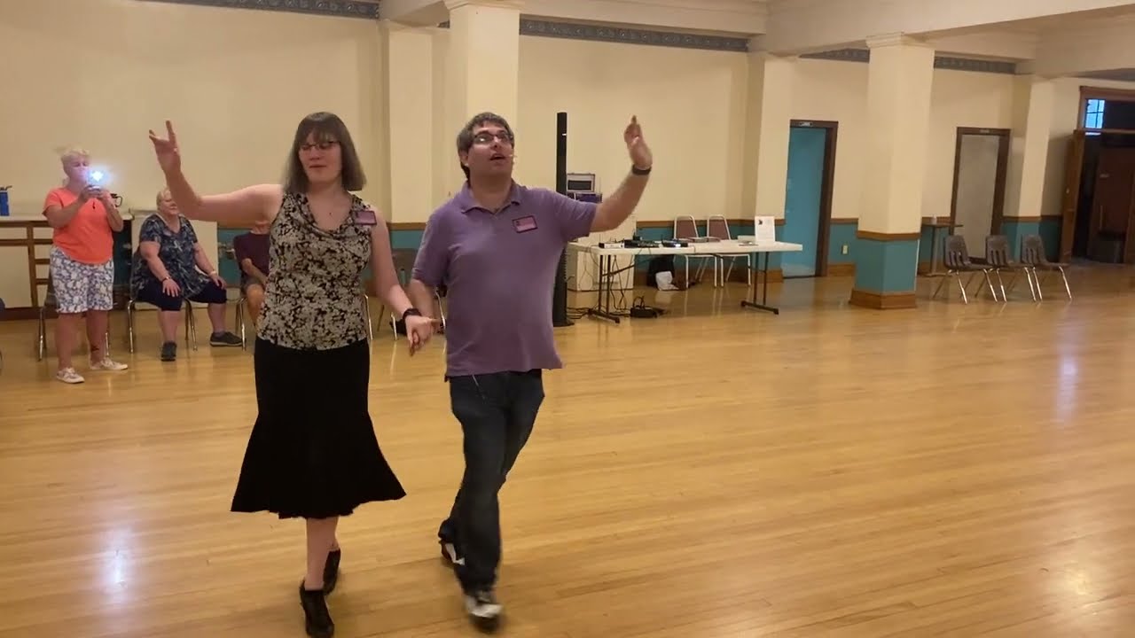Round Dancing - Cha Cha:  Demonstration of various cues