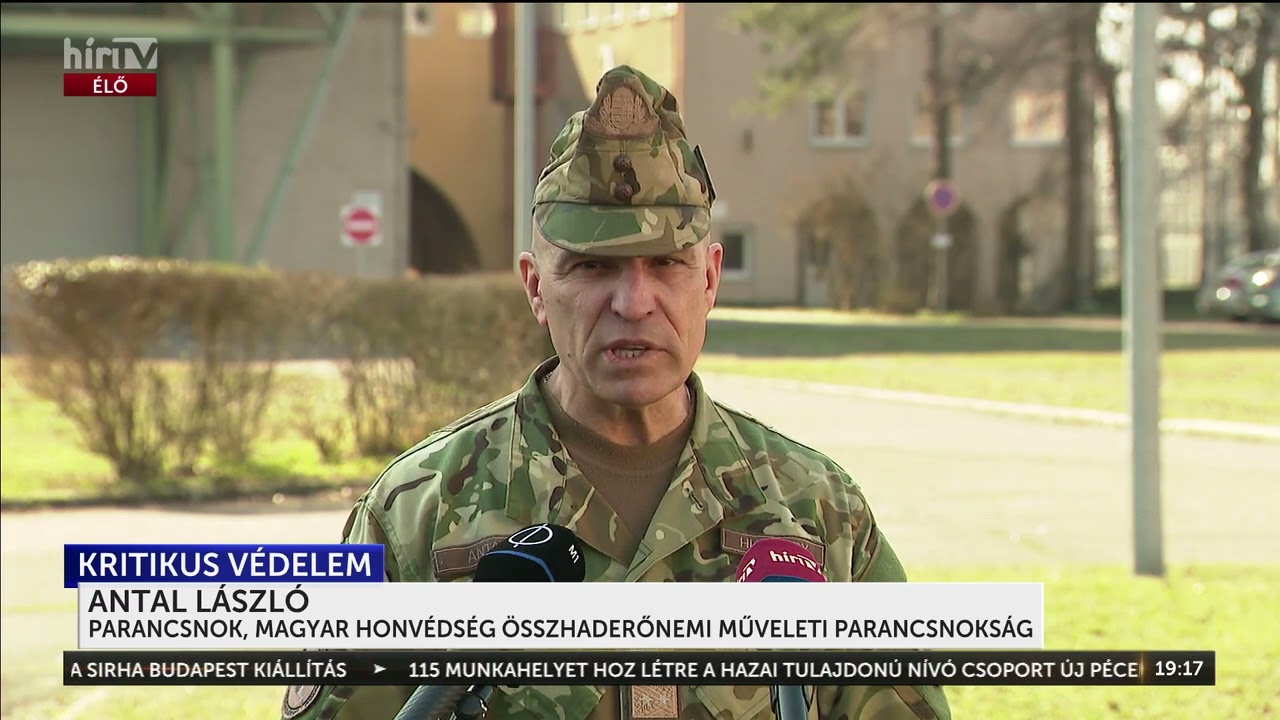 Megerősítette a honvédség a Mátravidéki Erőművet - HírTV