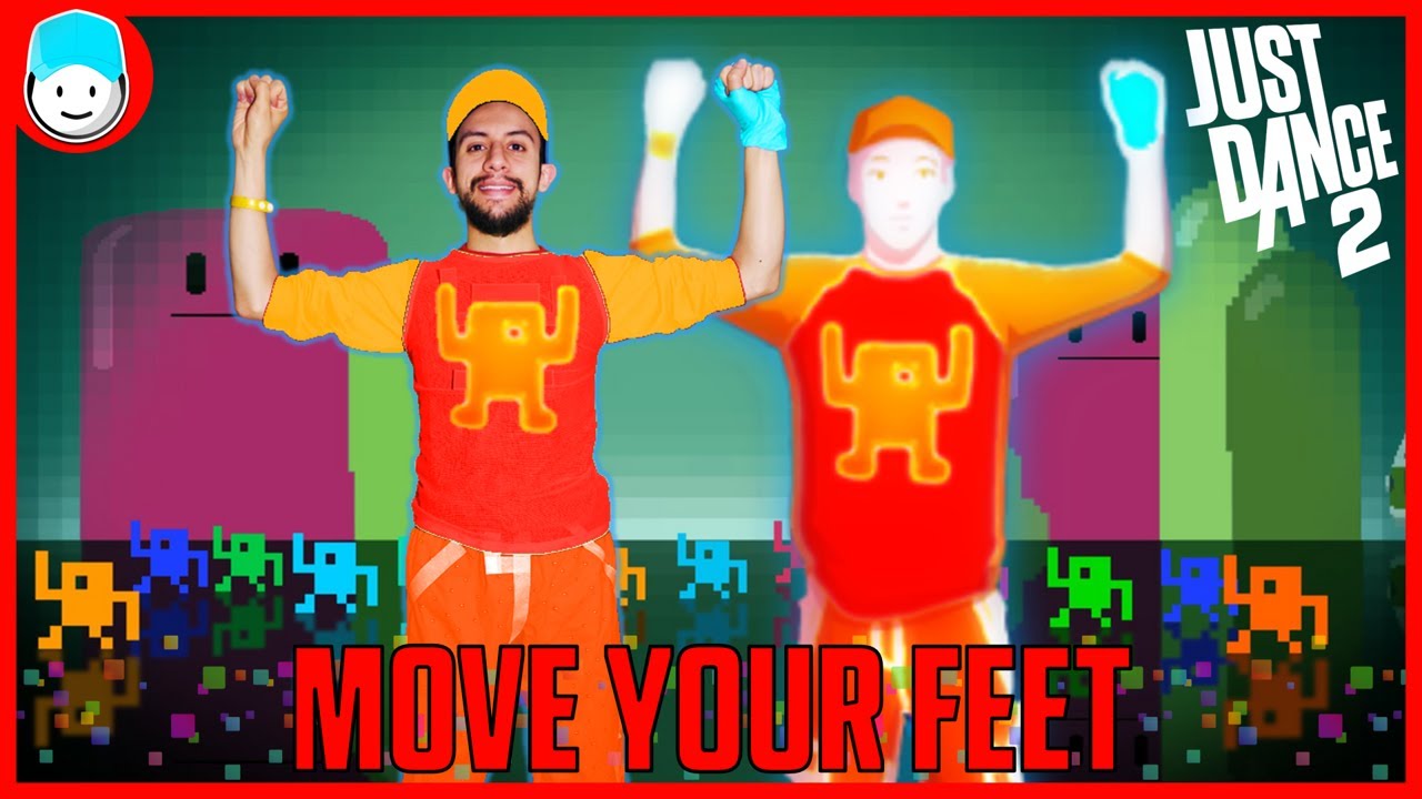 Just Dance 2 | Move Your Feet - Junior Senior | Полное геймплей.