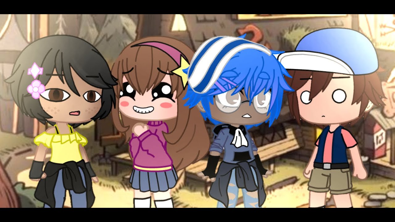 •|SE EU ESTIVESSE EM GRÁVITY FALLS| ⚠️COM SPOILERS⚠️ • GACHA CLUB |Suki Tv|