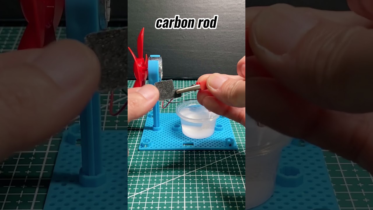 DIY Saltwater Battery: Powering a Motor with Magnesium and Carbon