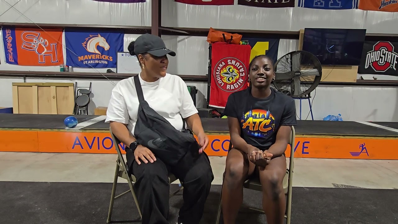 Skyy Daniels Pre Nike Indoor Nationals Interview with: Eguonome 