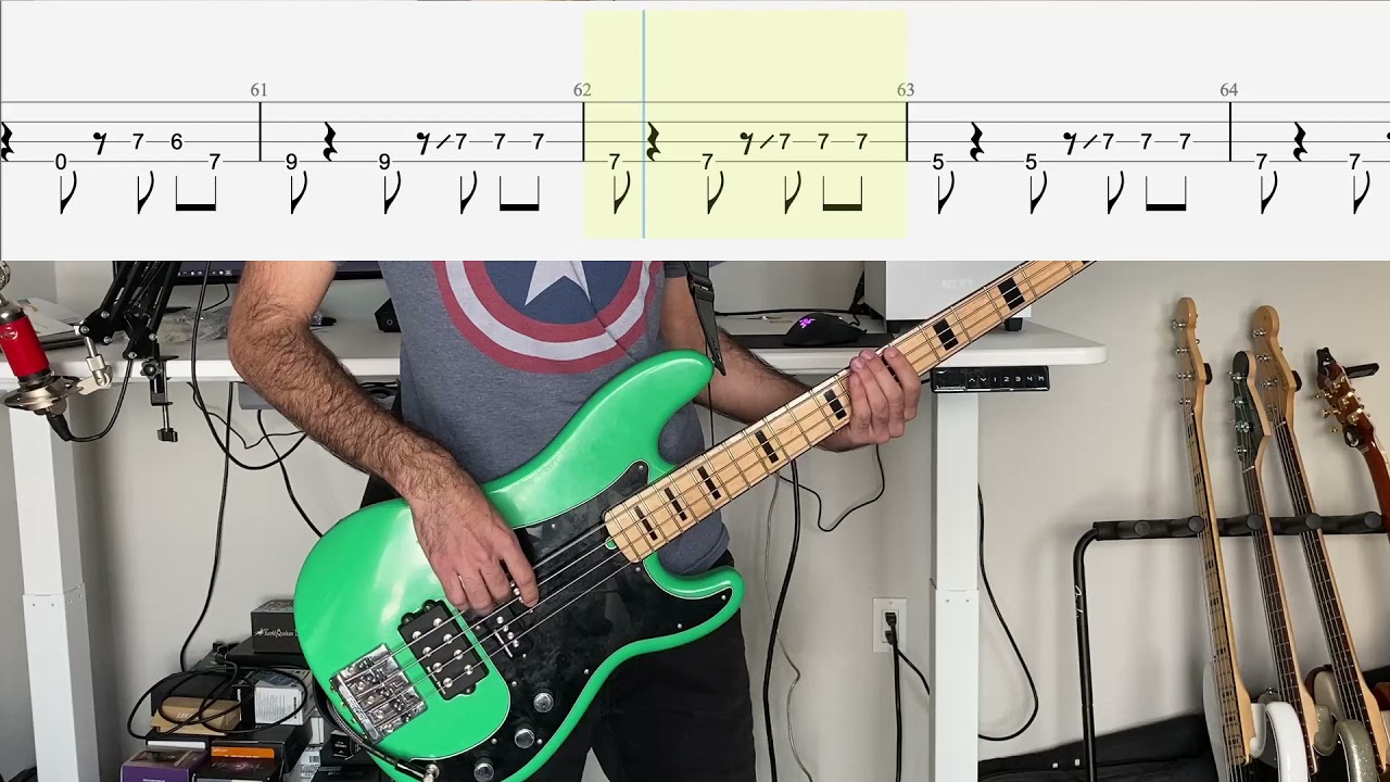Justin Bieber - Hold On Bass Cover (With Tab)