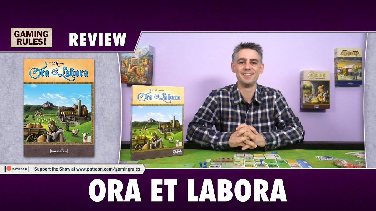 Обзор Ora et Labora — A Gaming Rules!
