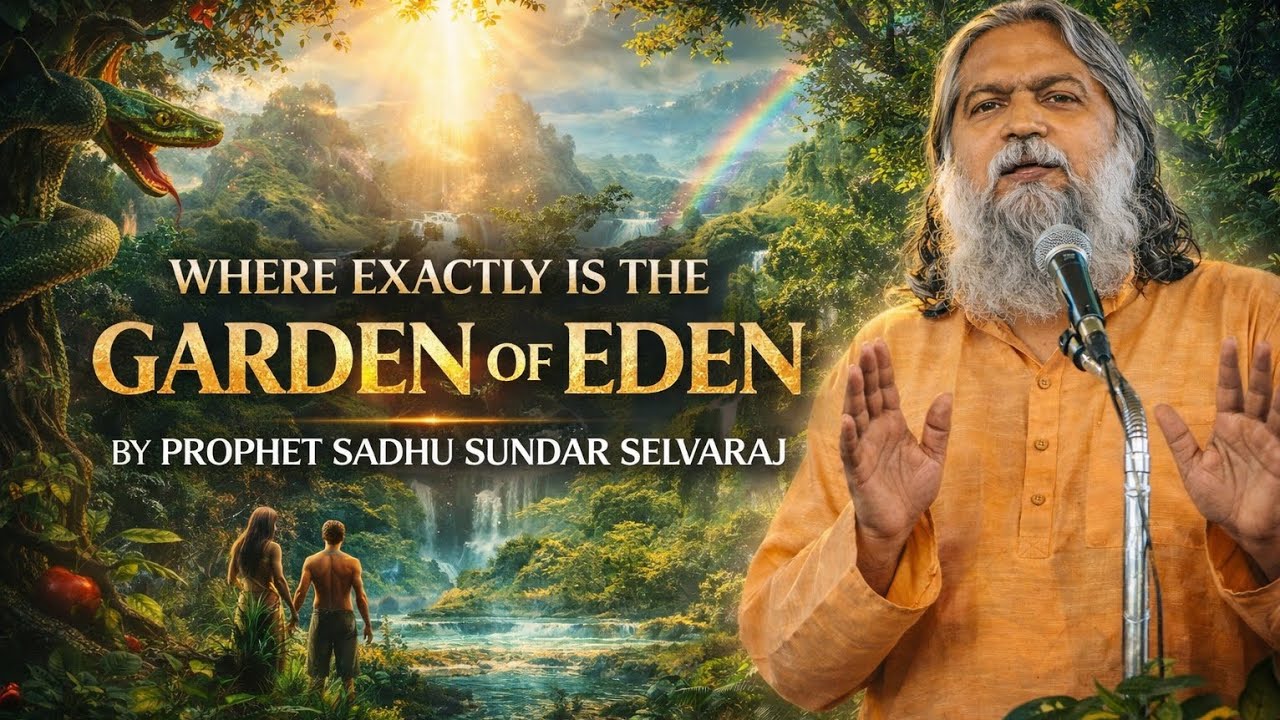 MUST WATCH PROPHET SADHUR SUNDAR SALVARAJ LOCATION OF EDEN#sadhusundarselvaraj #goviral 
