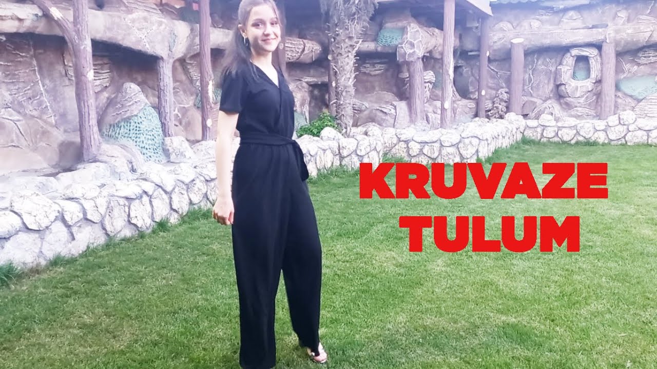 Basit Tulum Dikimi | EN KOLAY TEKNİKLERLE (Kruvaze Yaka Tulum)