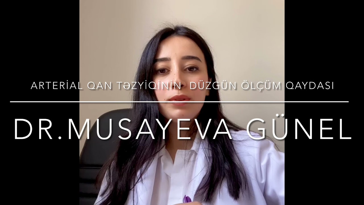 Arterial qan təzyiqinin düzgün ölçüm qaydası🩺