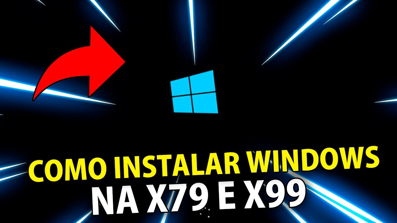 COMO INSTALAR O WINDOWS NA PLACA MÃE X79 OU X99 (PLACA MÃE COM XEON)