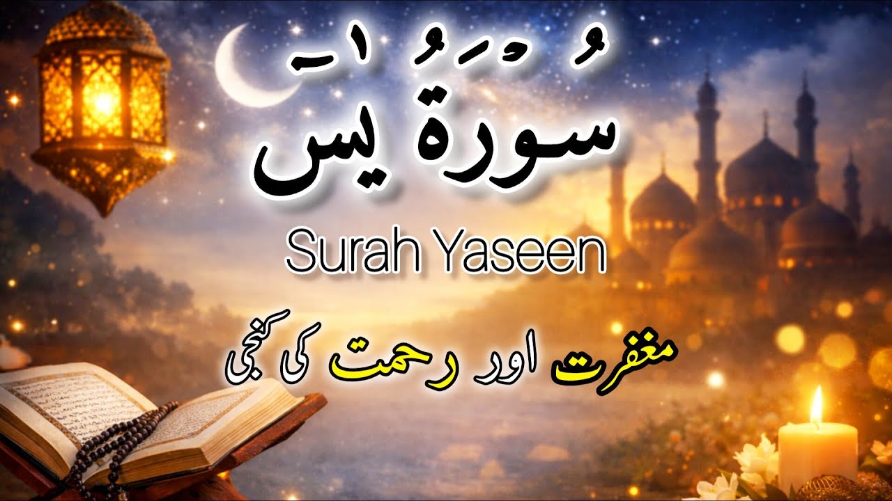 Surah Yaseen | Dil Ko Sukoon, Mushkilat Ka Hal | Beautiful Quran Tilawat