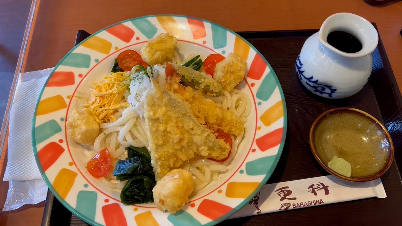 あられ餅おろし(中野区南台『そば＆まぐろ 更科』)