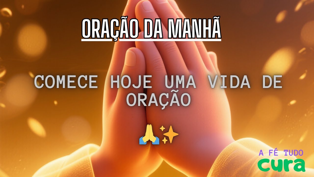 A constância na oração não nasce da força, nasce do amor. Comece hoje. 💙🙏