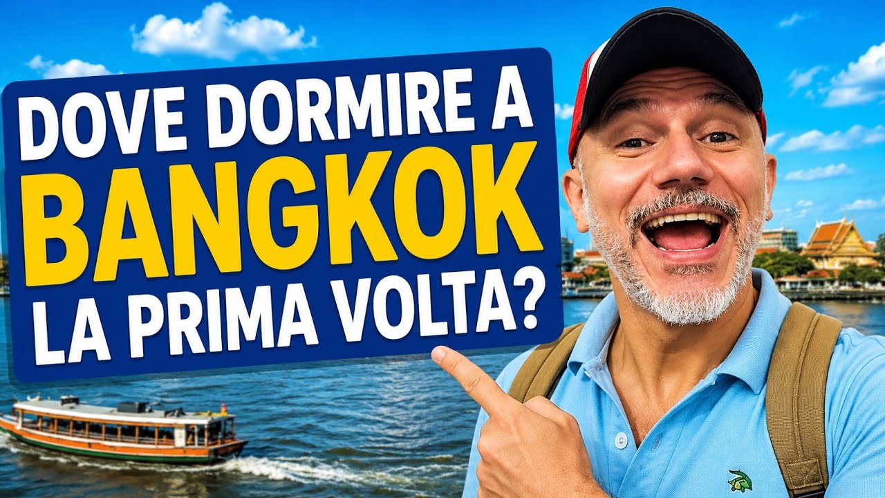 📍Dove Dormire a Bangkok la Prima Volta #Bangkok2025 #Thailandia #ViaggiareInAsia