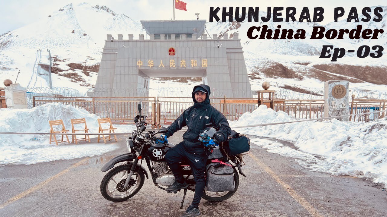Arrived at Khunjerab Pass | Karimabad to China Border | Pakistan Bike Tour | Ep-03