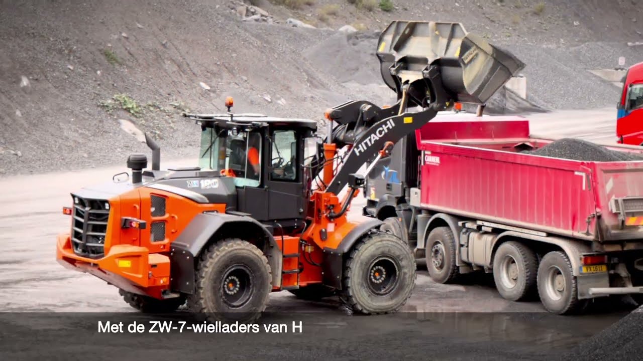 Hitachi ZW180-7 wiellader geeft klanten volledige controle
