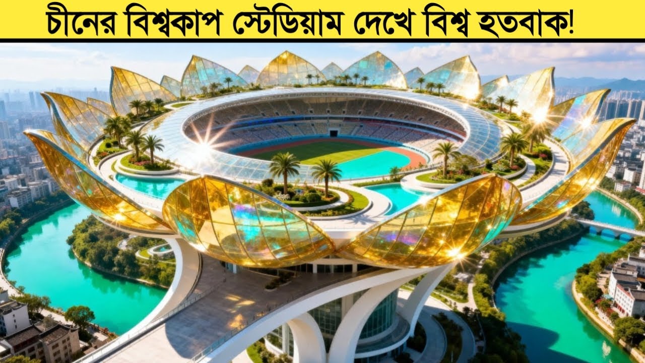 চীনের বিশ্বকাপ স্টেডিয়াম দেখে বিশ্ব হতবাক  [China Is Building World Cup Stadiums World Is Shocked]