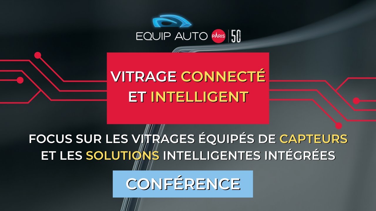 Vitrage connecté et intelligent