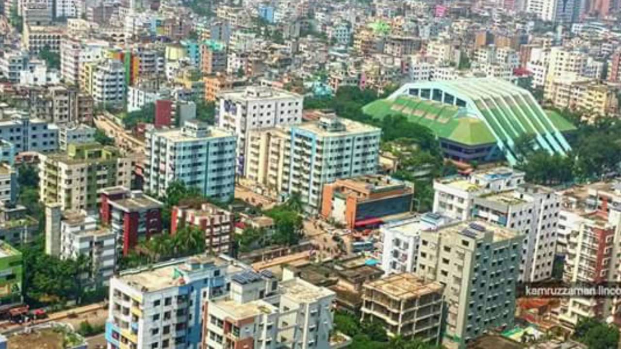 Beautiful Dhaka city.