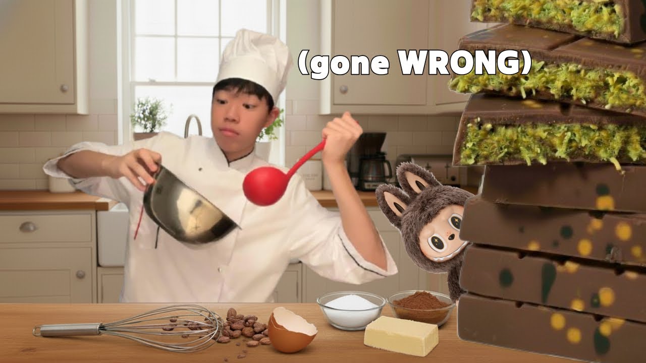 Готовим шоколад Labubu Dubai с Royy! (ХАОТИЧНО😱)