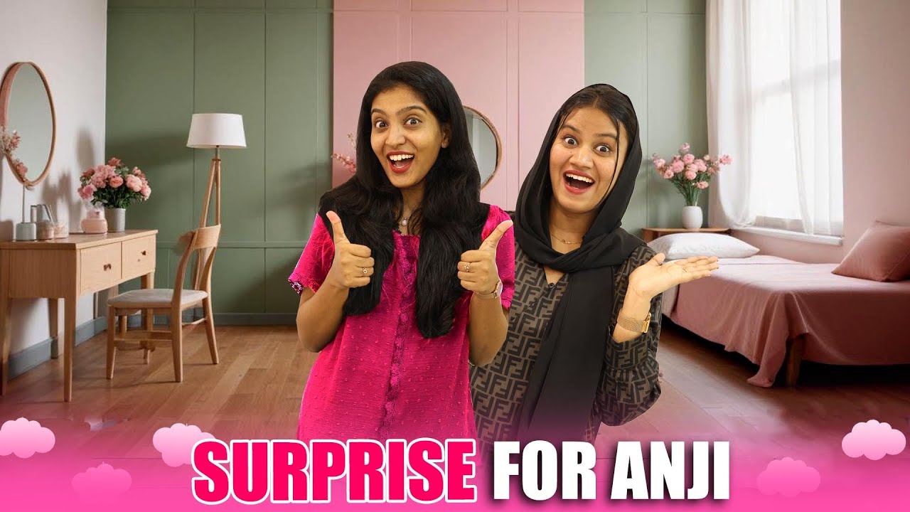 A BIG SURPRISE FOR ANJI 😍 | ഇത് കണ്ടാൽ Anji ഞെട്ടും 😱 | PULLOTHI