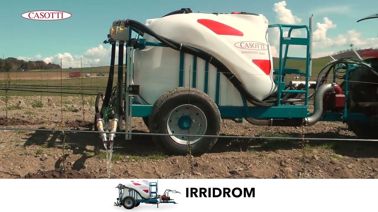 CASOTTI - IRRIDROM - Irrigazione trainata con precisione localizzata
