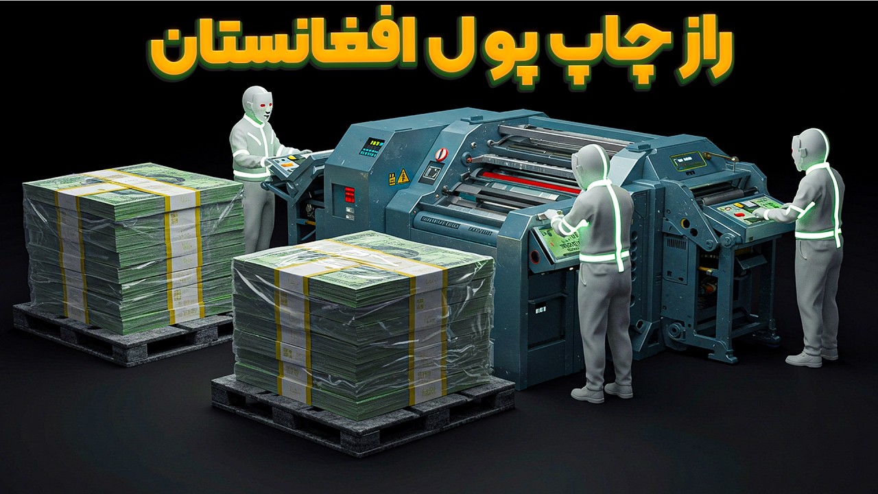 یا خدا😮 راز شوکه‌کننده پول افغانستان از 200 سال پیش | واقعاً در کجا چاپ میشه؟!