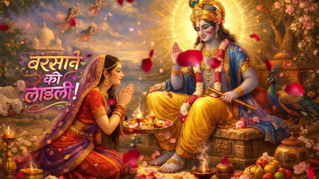 🌺 राधे-कृष्ण नाम की गूंज 🌺 | शांति देने वाला Non Stop भजन | सुनकर मन खुश हो जाए ❤️ #radhakrishna