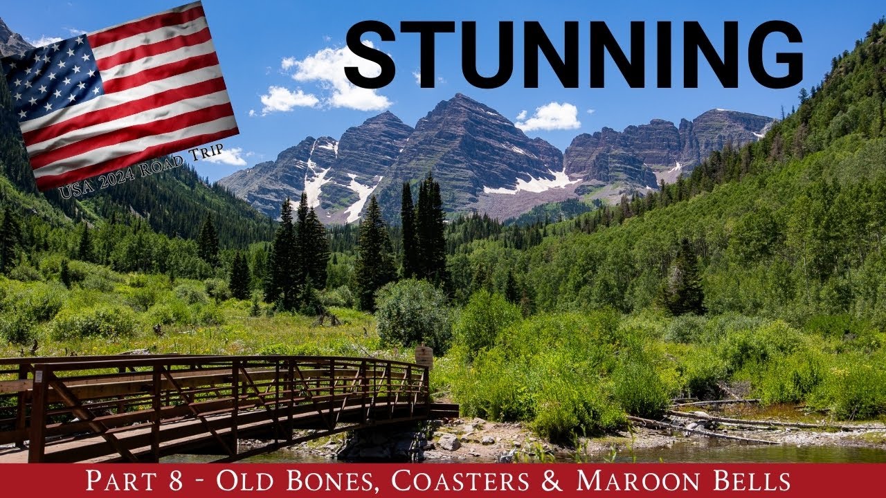 USA 2024 - Part 8 - Old Bones and Stunning Views #maroonbells