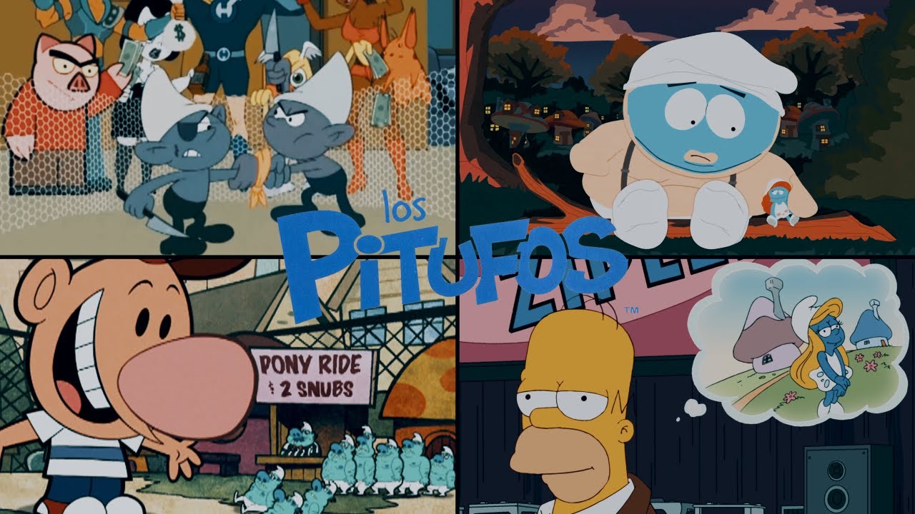 🔵 50 Referencias a LOS PITUFOS