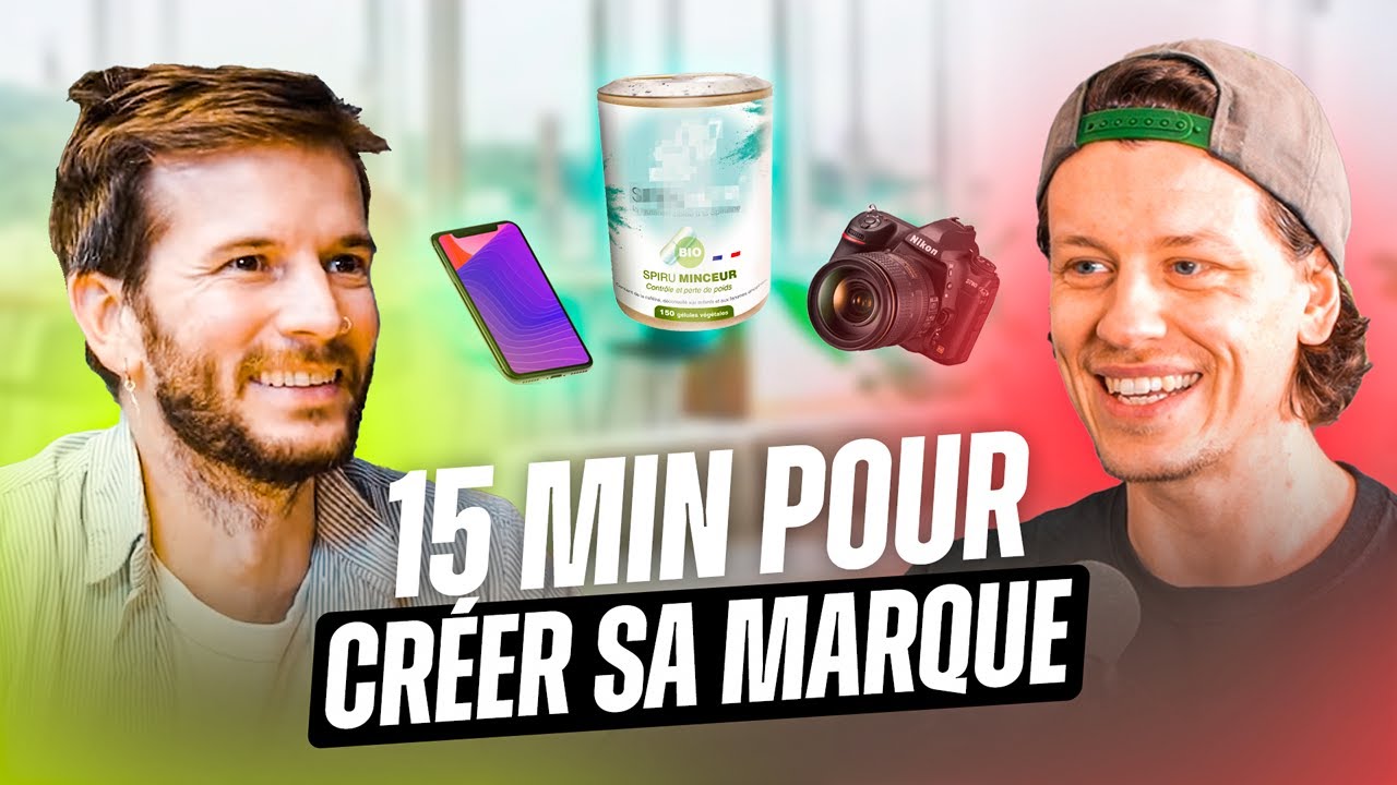 CR&Eacute;ER UNE MARQUE EN 15 MINUTES EN PARTANT DE Z&Eacute;RO : LA M&Eacute;THODE