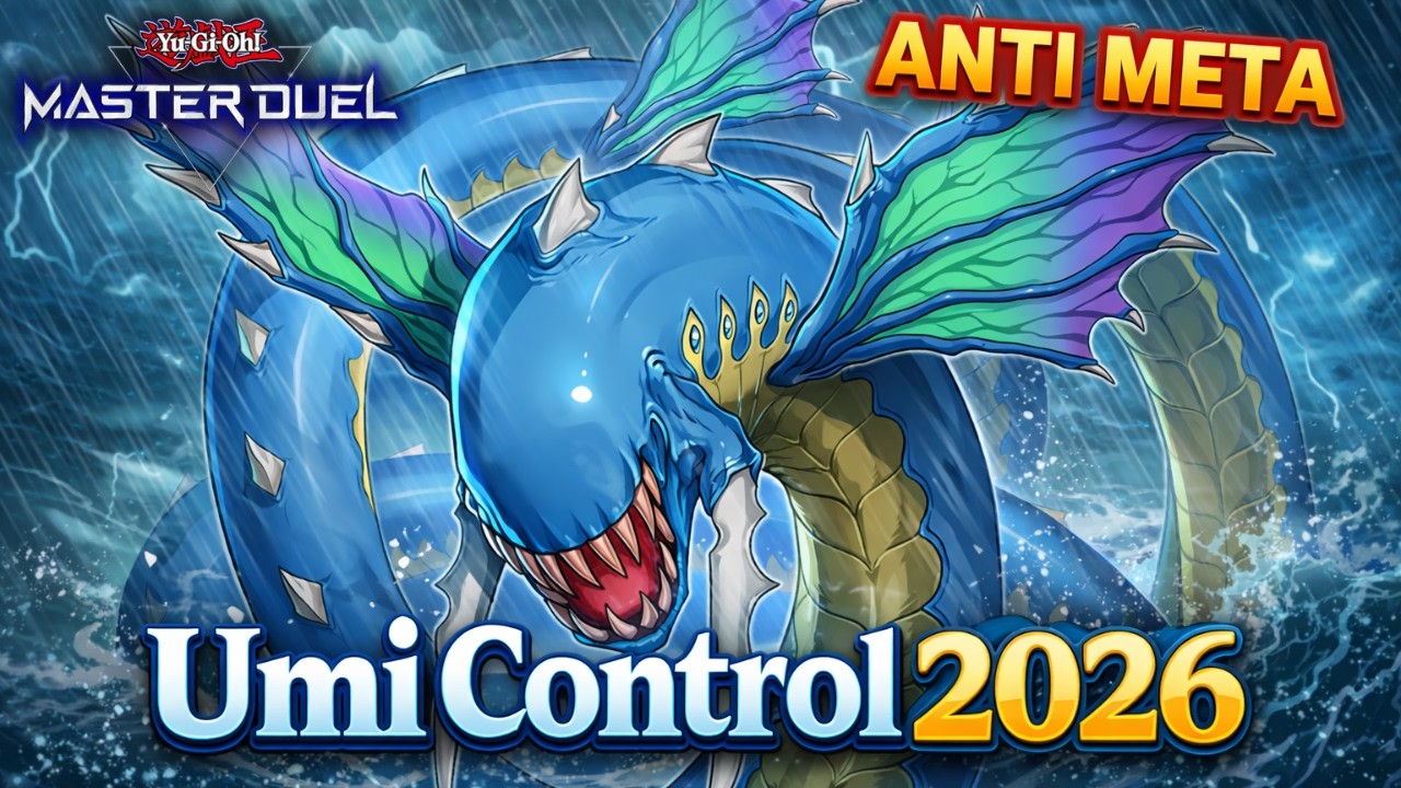 Umi Control 2026! The Anti-Meta Deck Everyone Forgot | Yu-Gi-Oh! Master Duel