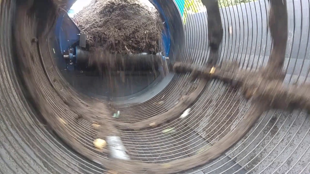 Trommel screen - mobile soil screen - compost screen