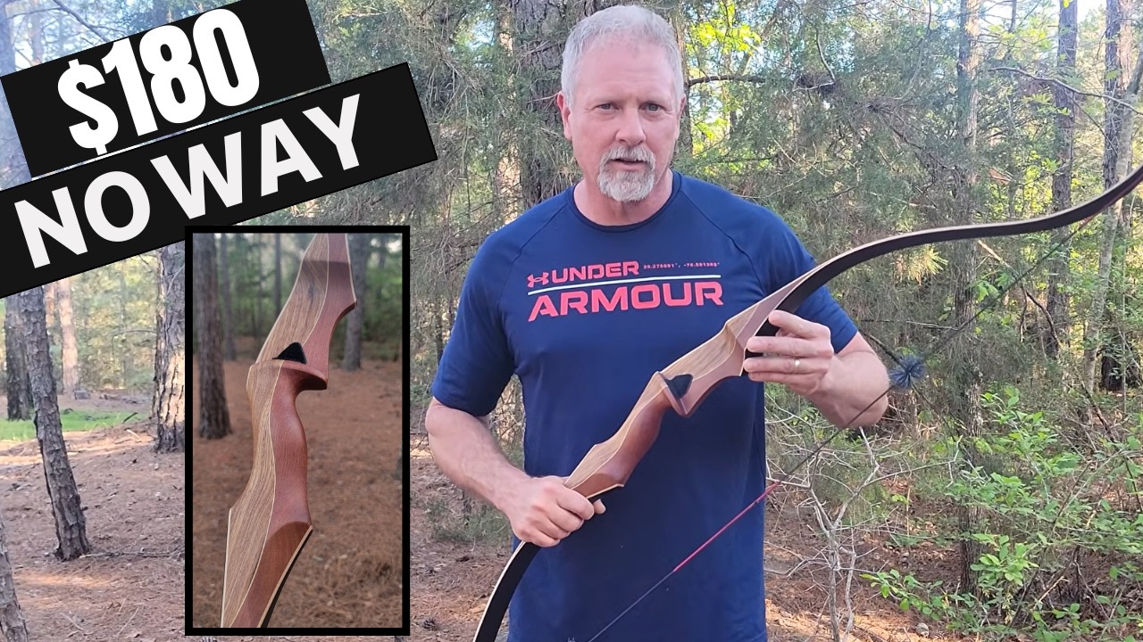 I Bought A $180 Recurve Bow & Was Shocked! SAS Maverick