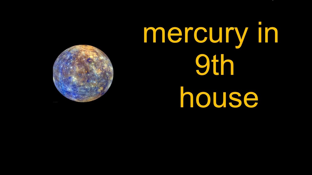 Mercury in 9th  house #astrologyforecast #science #astrologypredictions