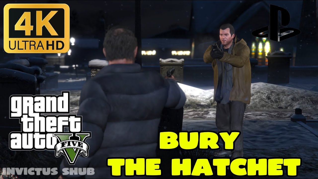 GTA V PS5 – Bury the Hatchet | Michael vs Trevor | North Yankton | 4K 60FPS No Commentary