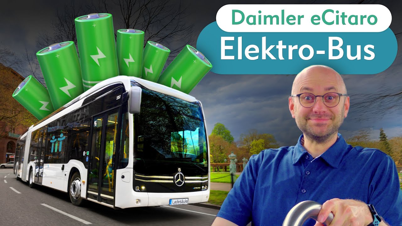 Elektrobus: 130 kWh auf 100 km im Daimler eCitaro für den ÖPNV