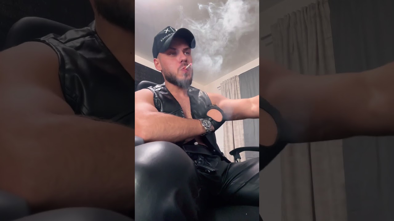 #leather #leatherfetish #leathermaster #smoke #smokefetish