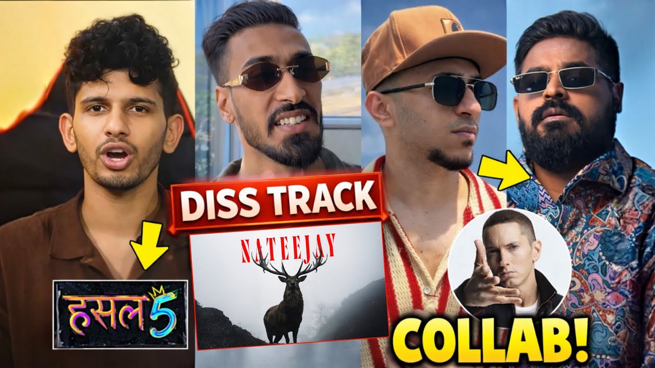 Muhfaad Diss NATEEJAY For Seedhe maut & Bali | Rohan Chariappa On Hustle Season 5 | Emiway X Eminem