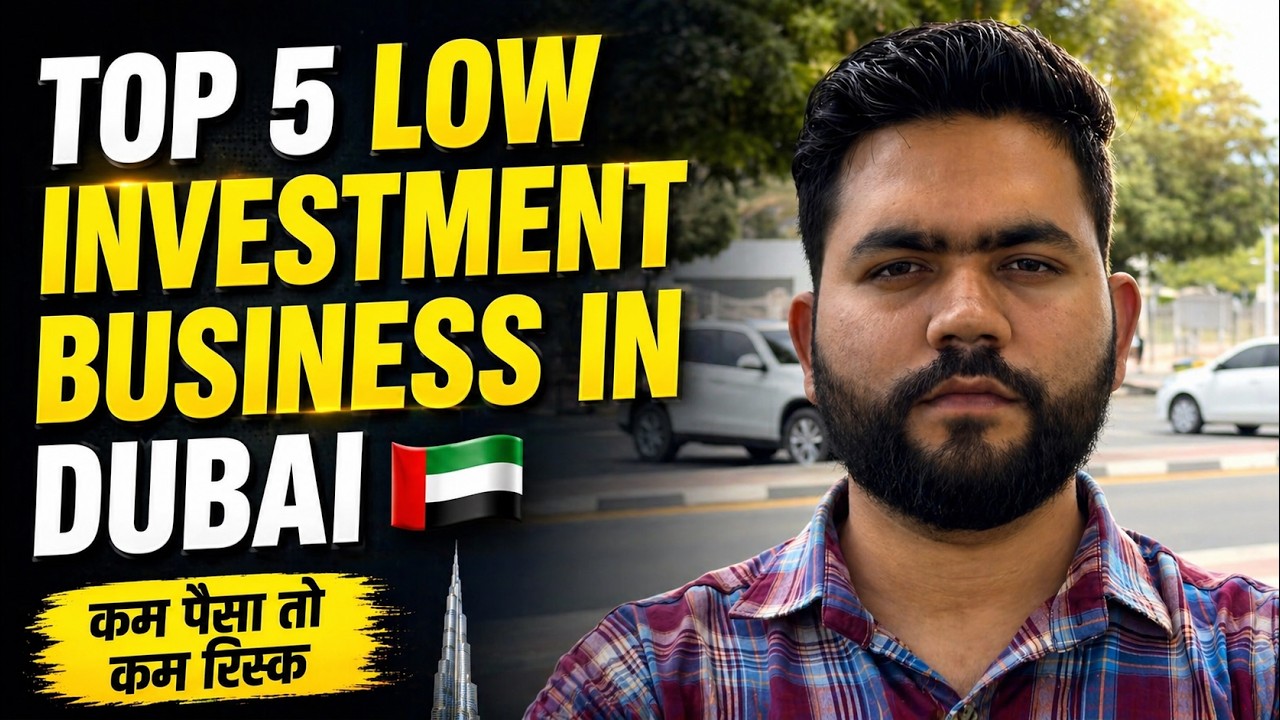 Top 5 Low Investment Business Ideas in Dubai  | Start with Small Budget (2026 Guide)