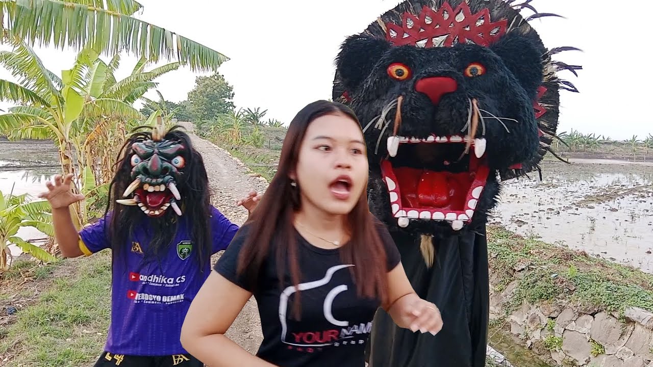Hampir dimakan barongan