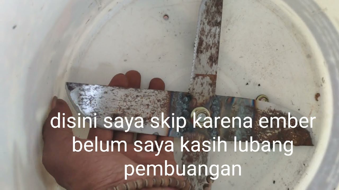 pencacah pakan entog mentok ayam sederhana part 1