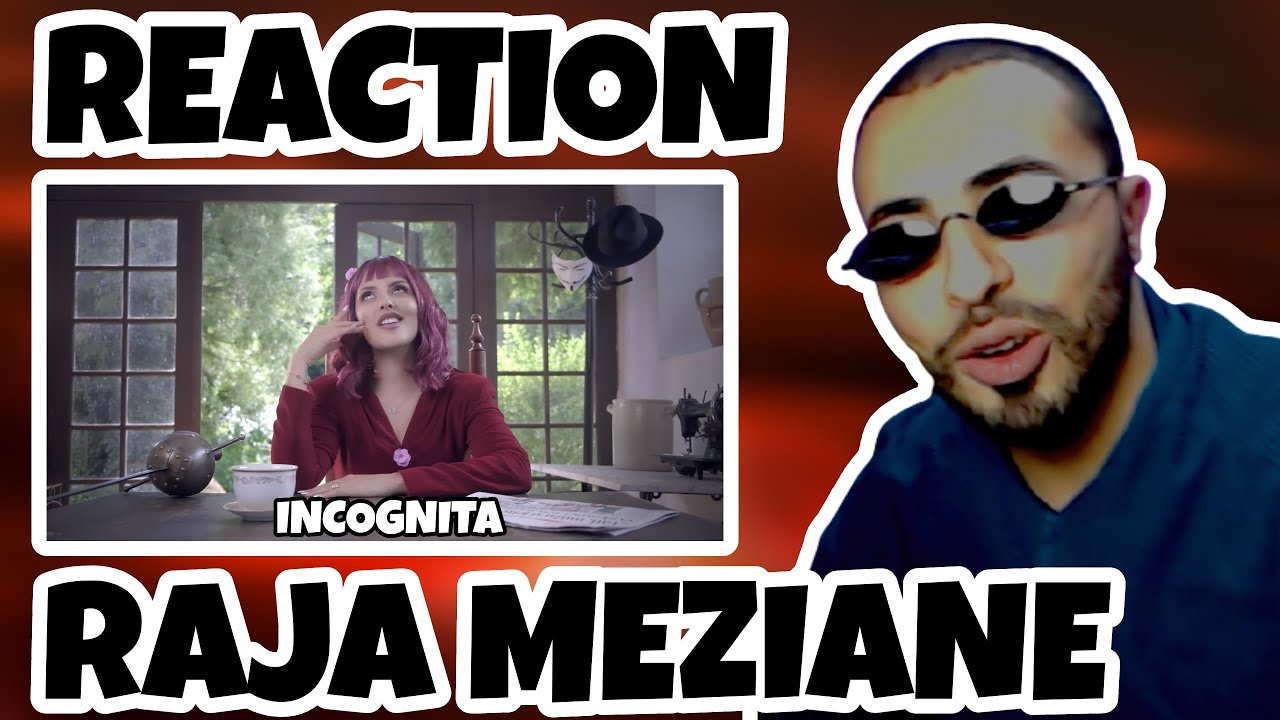 Raja Meziane - incognita #Reaction Cool Vibe Babyyy 🔥😎