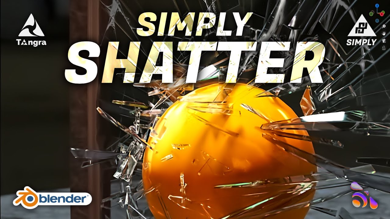 Simply Shatter — дополнение для Blender от TAngraFX и Simply