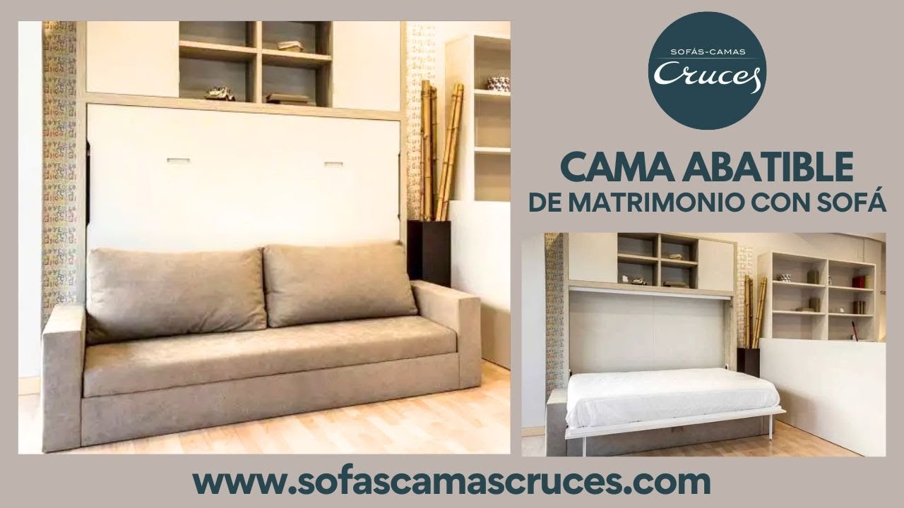 El Mueble Perfecto para Estudios y Apartamentos Pequeños | Todo en 1: Mueble, Sofá y Cama