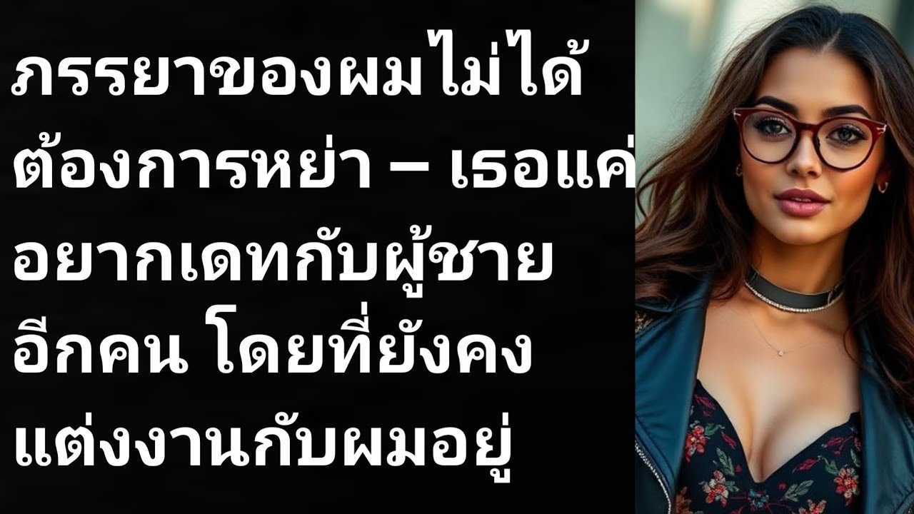 ภรรยาของผมไม่ได้ต้องการหย่า — เธอแค่อยากเดทกับผู้ชายอีกคน โดยที่ยังคงแต่งงานกับผมอยู่