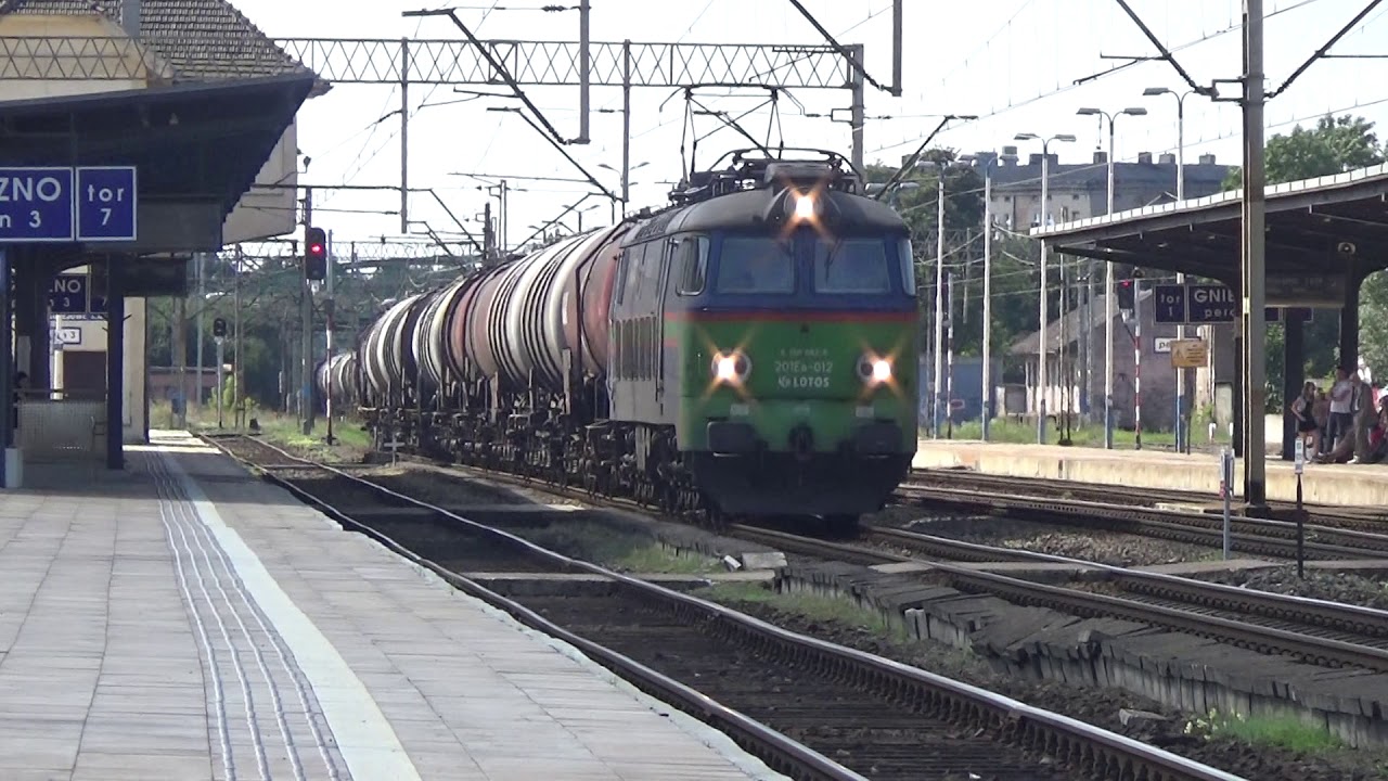Pociągi REGIO,KW,TLK,IC&Towarowe w Gnieźnie