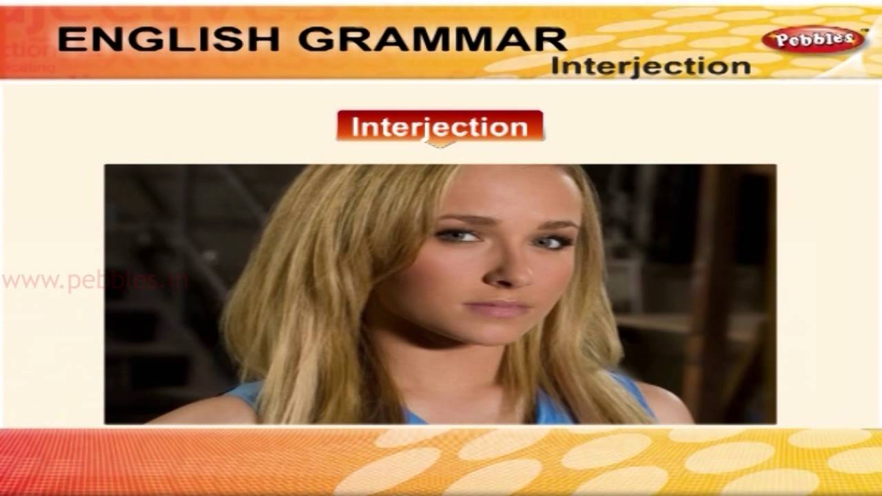 Spoken English Thro' Hindi | Interjection | English Grammar by Pebbles