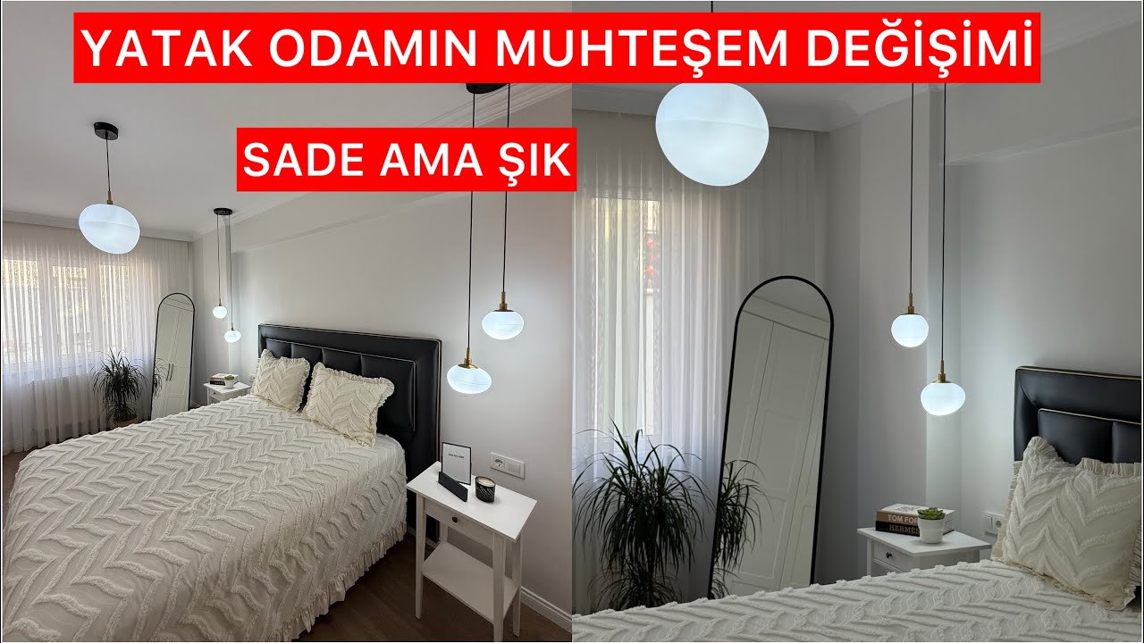 YATAK ODAMIN MUHTEŞEM DEĞİŞİMİ❌ŞİMDİ TAM OLDU❌BİM’de 34 ₺‼️KALMIŞSA MUTLAKA ALIN❌#evdekorasyonu 