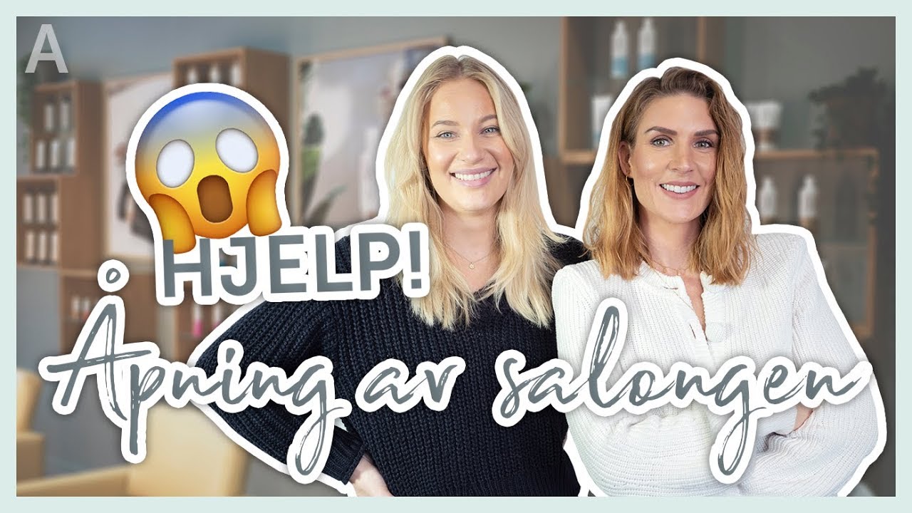 Hjelp, klarer vi å åpne frisørsalongen i tide!? 😱 | DEFINE SALONGEN