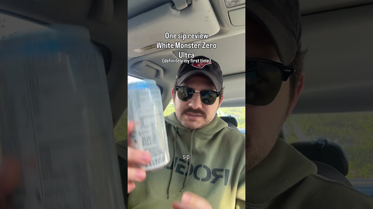 White monster one sip review